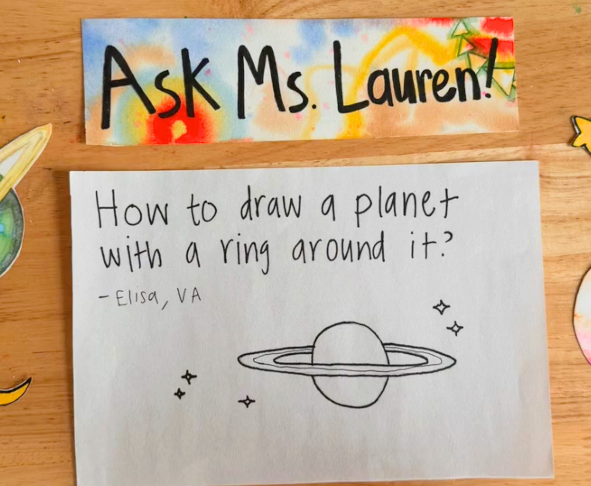 How to Draw a Planet