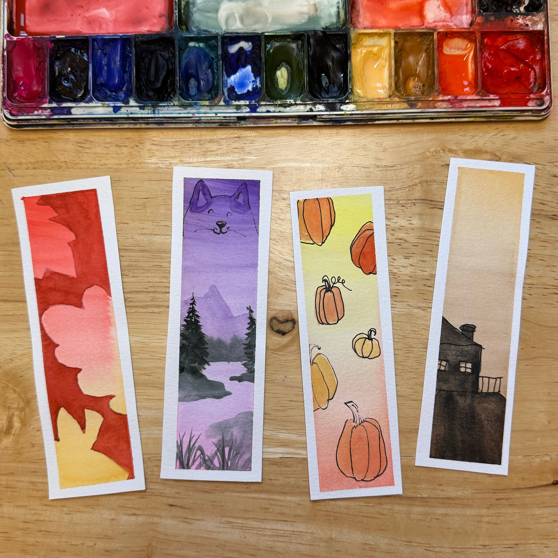 Autumn Bookmarks