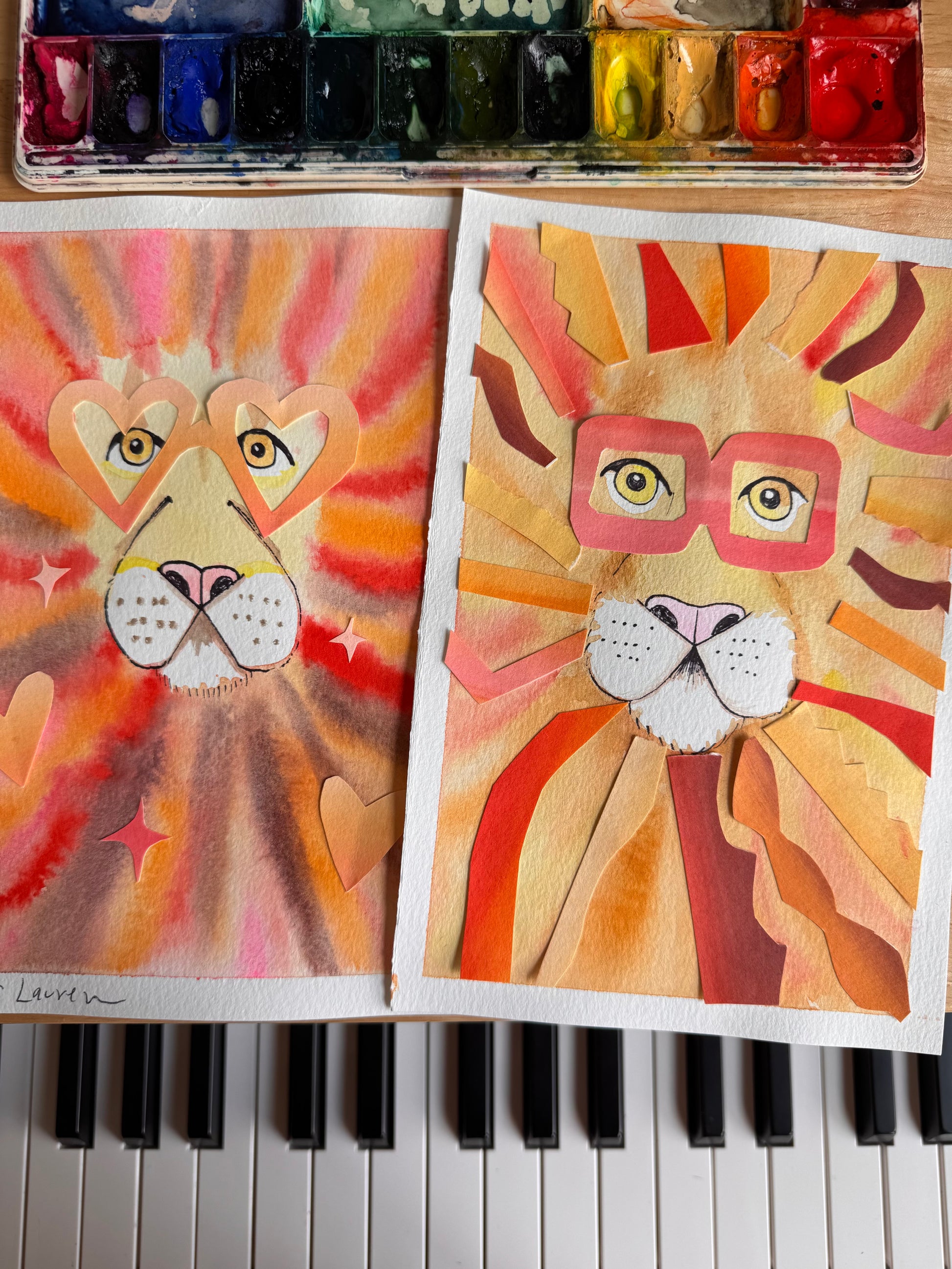 Lively Lions