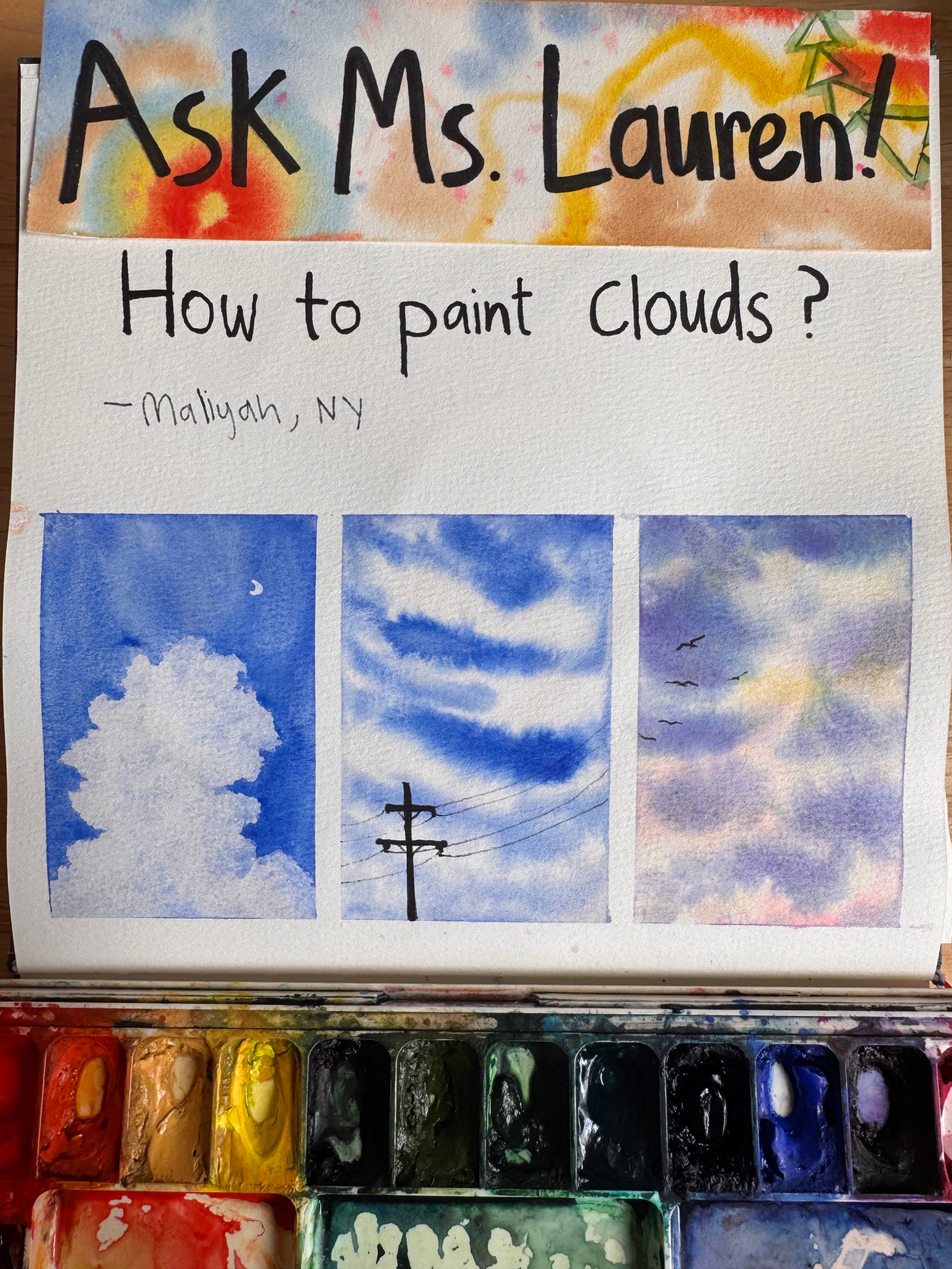 How to Paint Clouds