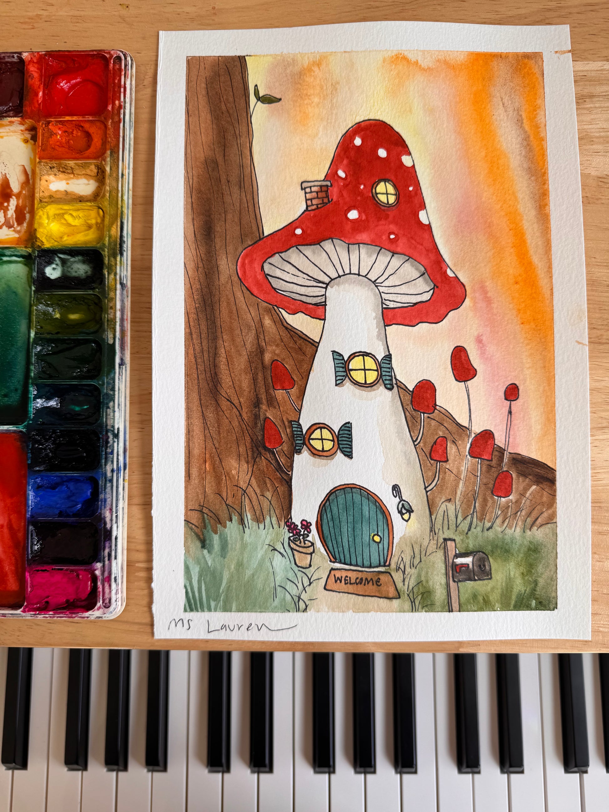 Mushroom House