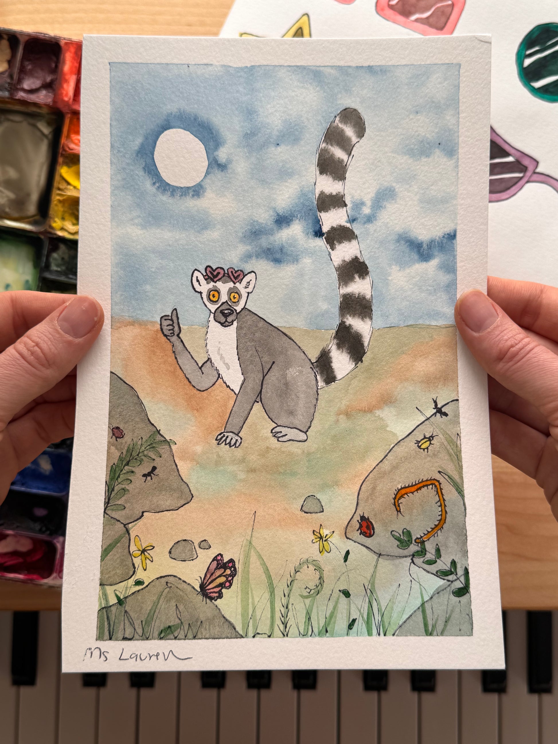 The Ring-tailed Lemur