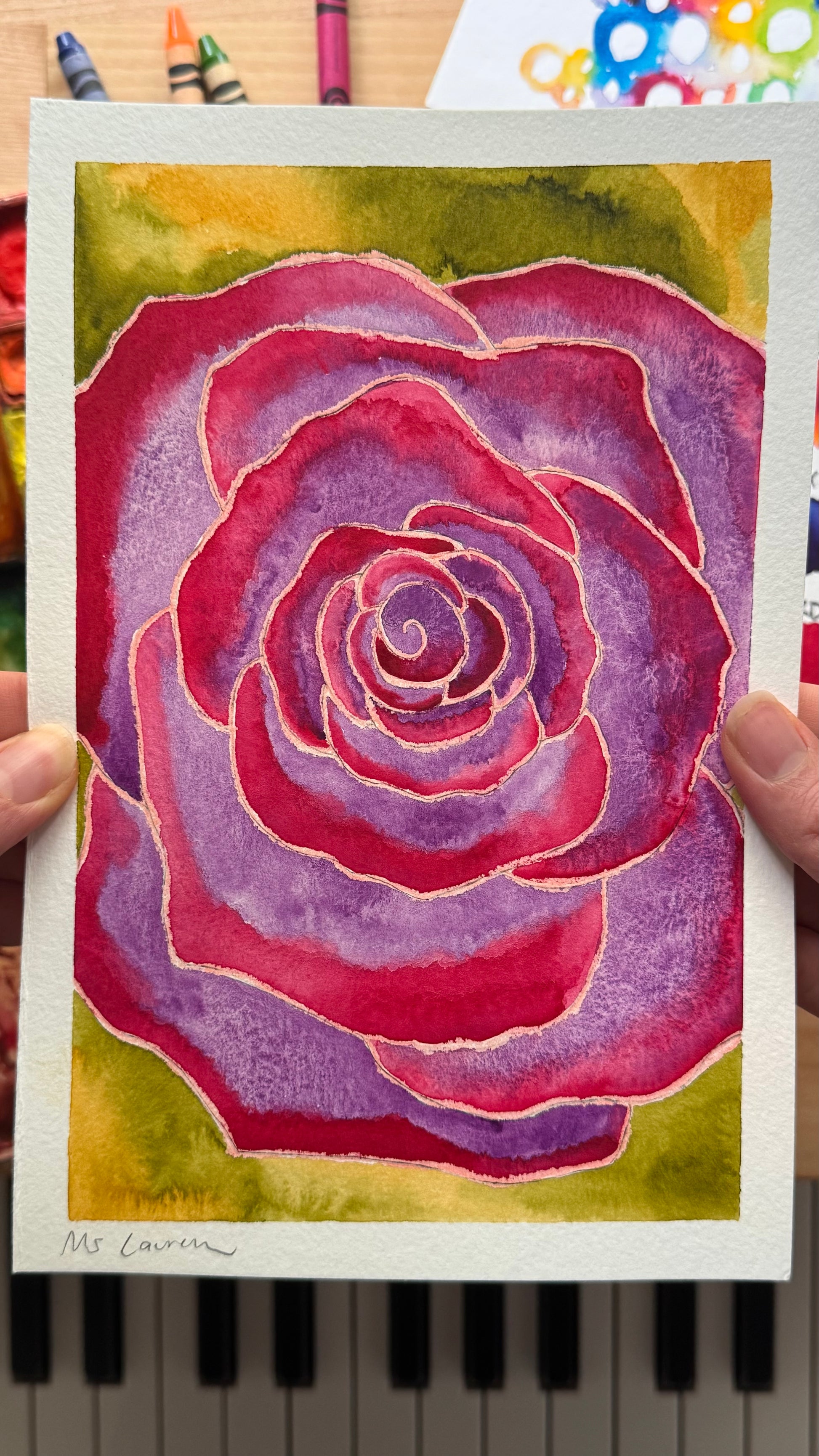 Georgia O'Keeffe's Roses