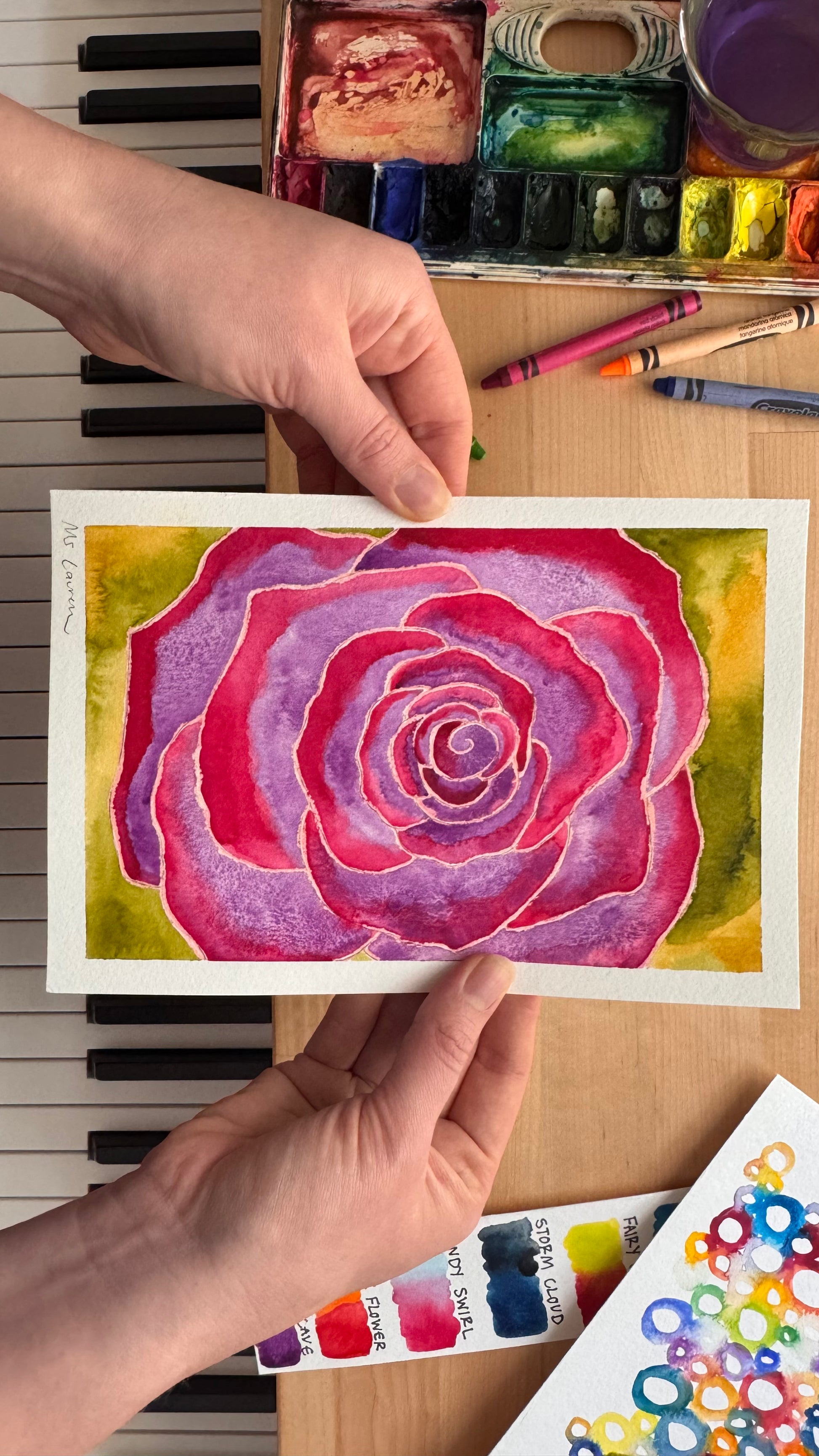 Georgia O'Keeffe's Roses