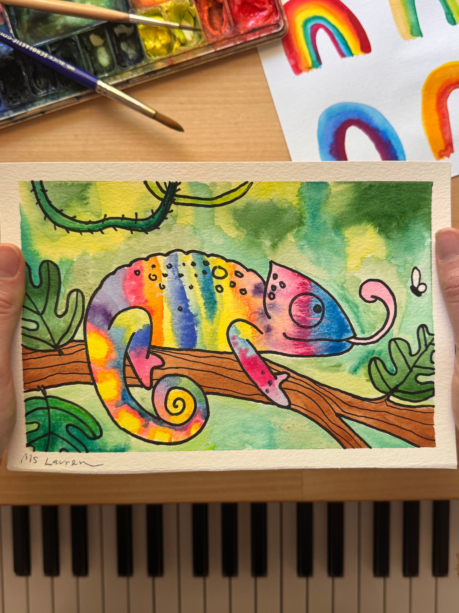 Colorful Chameleons