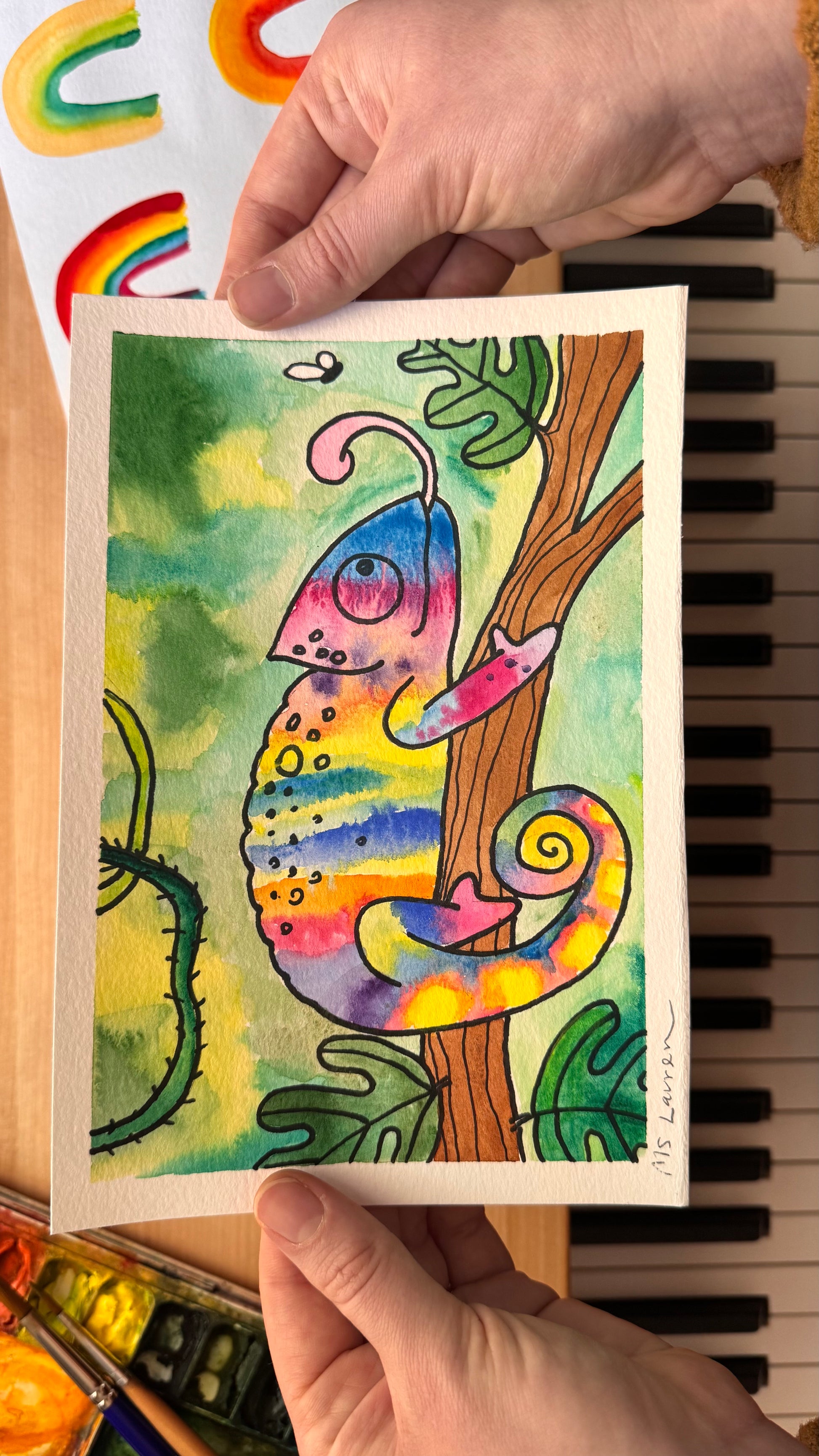 Colorful Chameleons