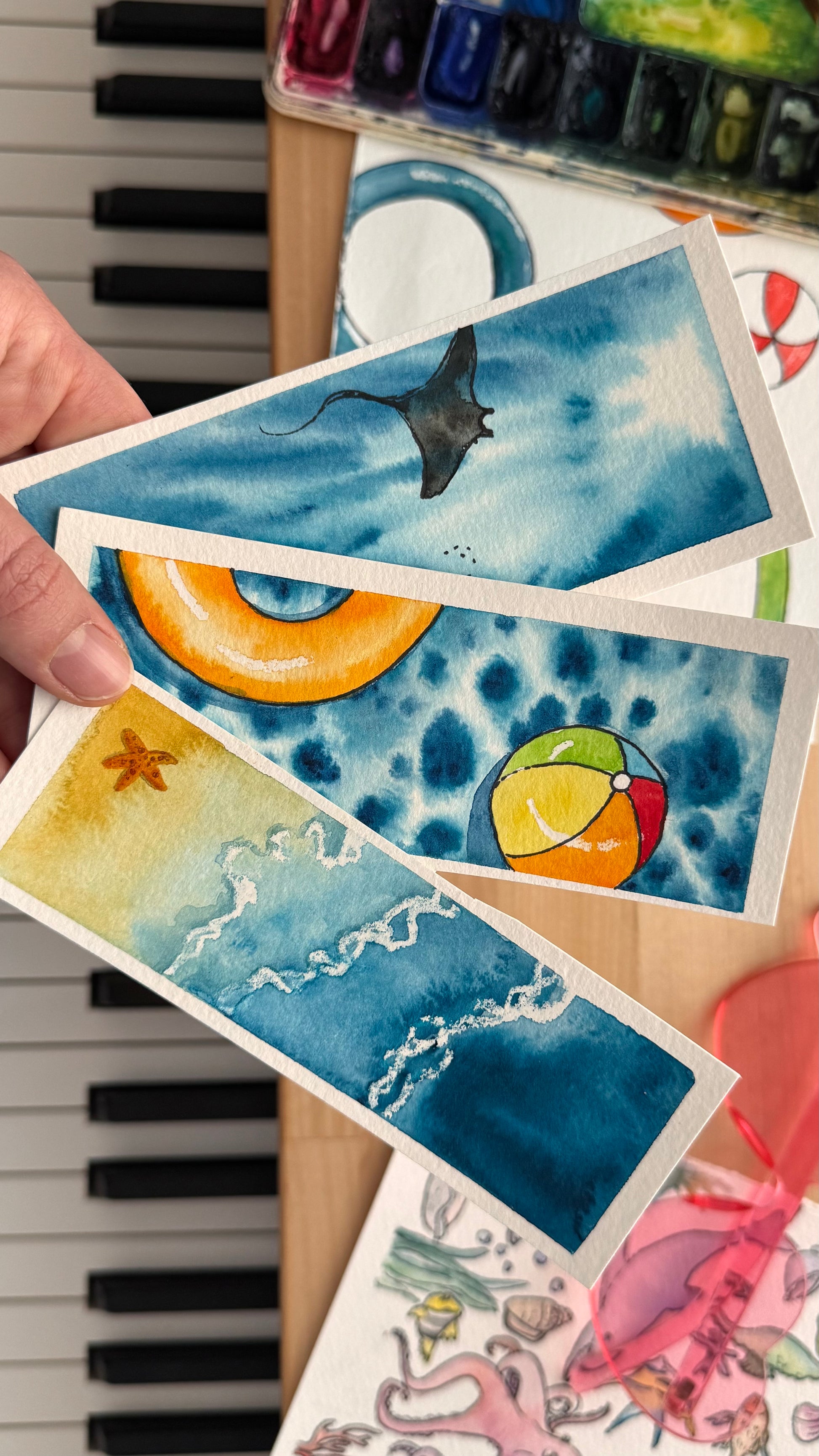 Ocean Bookmarks