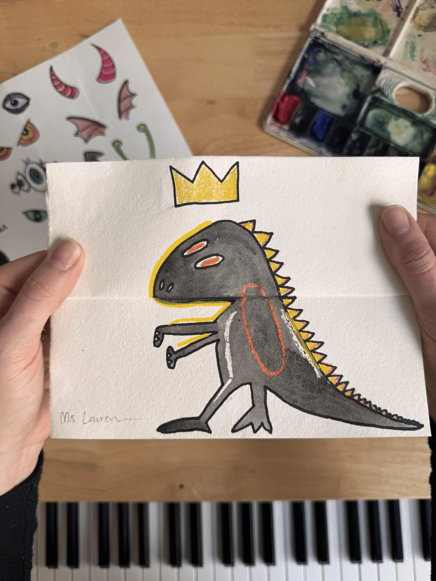 Basquiat's Monster Mash