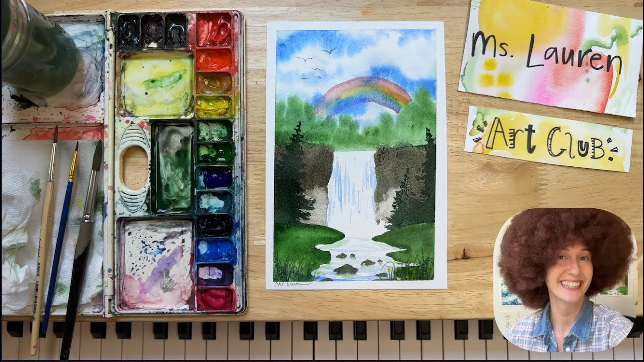 Bob Ross Waterfall