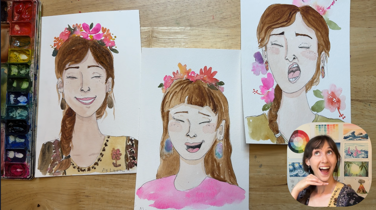 Portraits 🧑‍🎨 – Art With Lauren
